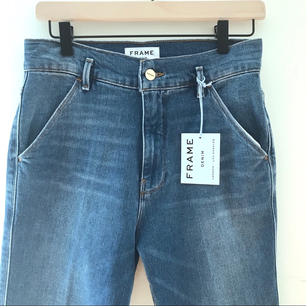FRAME DENIM Le Slender Straight Leg Jeans NWT - Picture 4 of 8
